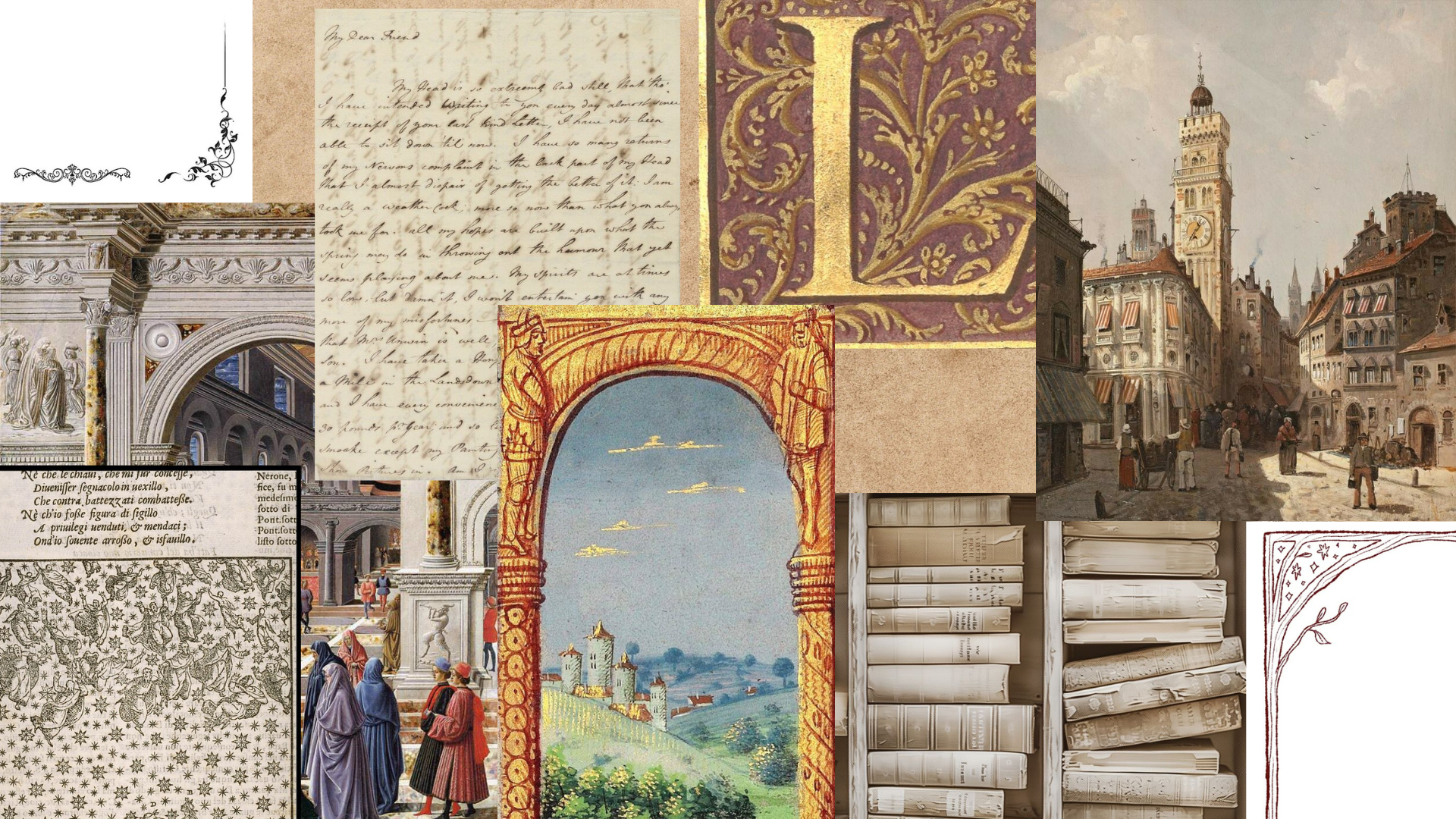 Early Modern Era Design Mood Board