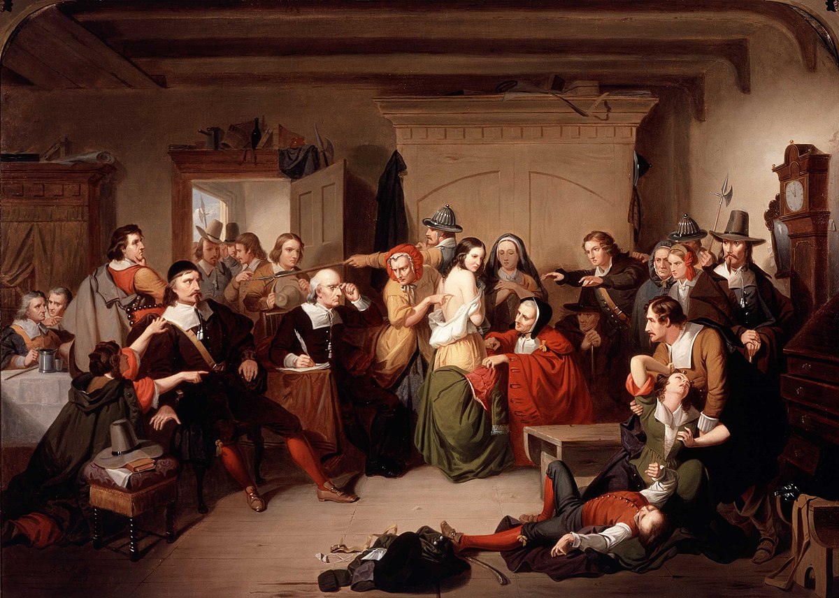 Examination of a Witch by Tompkins Harrison Matteson